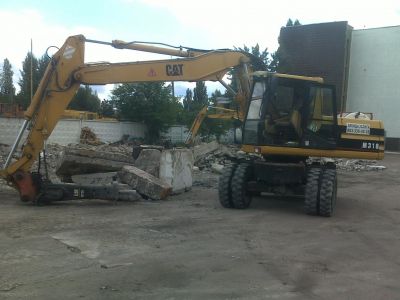 Гидромолот H 115 s на базе CAT M 318