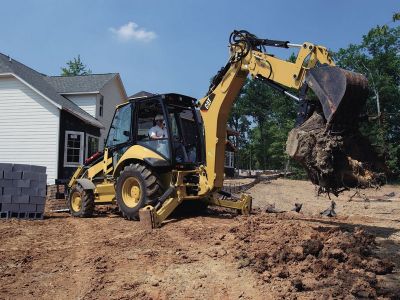 Выкорчевывание пней